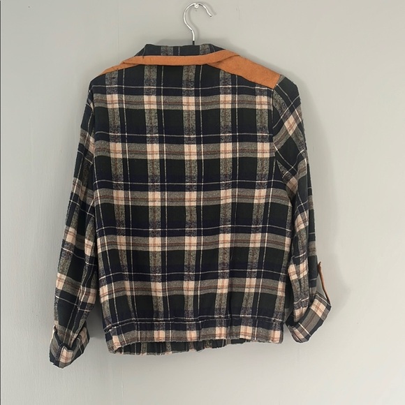 Edge Navy Plaid Jacket with Cream Stripes - Picture 7 of 7